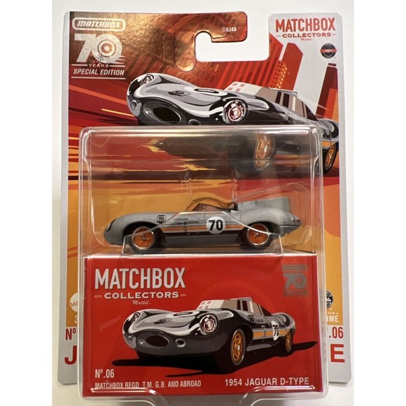 Matchbox Other - 2023 Matchbox Collectors Special Edition - 1954 JAGUAR D-TYPE - MBX 70 YEARS